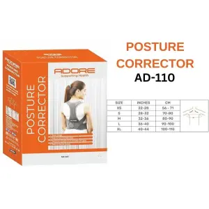 Adore Posture Corrector for Women & Men - Adjustable Back Straightener For Upper Back Pain Relief