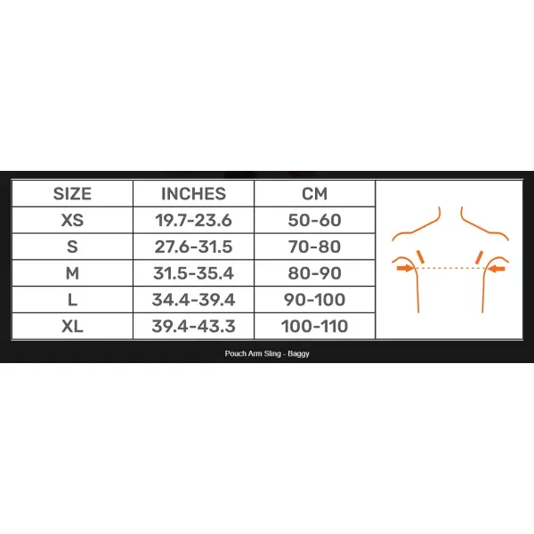Adore Pouch Arm Sling Baggy for Broken & Fractured Bone - Image 3