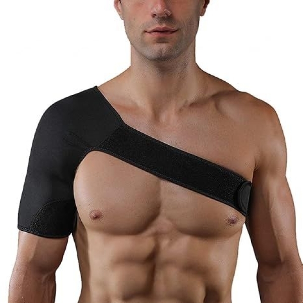 Adore Shoulder Support Brace Neoprene Straps Gym Sports Shoulder Brace - Injury Recovery, Muscle Relief, Joint Protection - Image 4