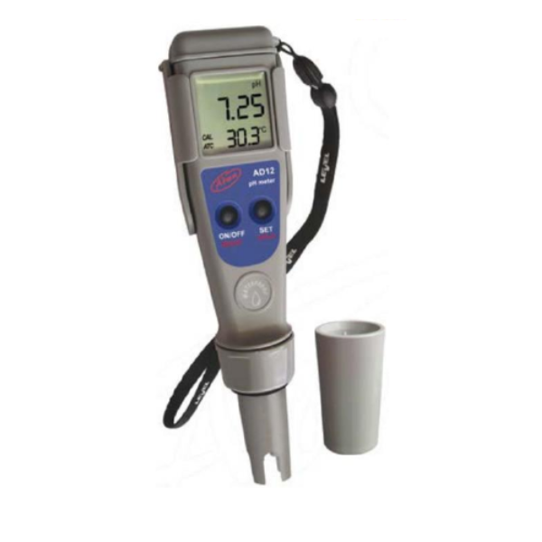 Adwa Waterproof pH-Temp Pocket Tester with Replaceable Probe (AD-12) - Image 2