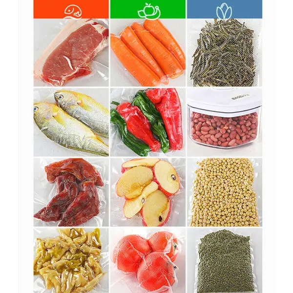Vacuum Sealer Machine Food Preservation Storage Saver Automatic With Seal Bag - Image 5