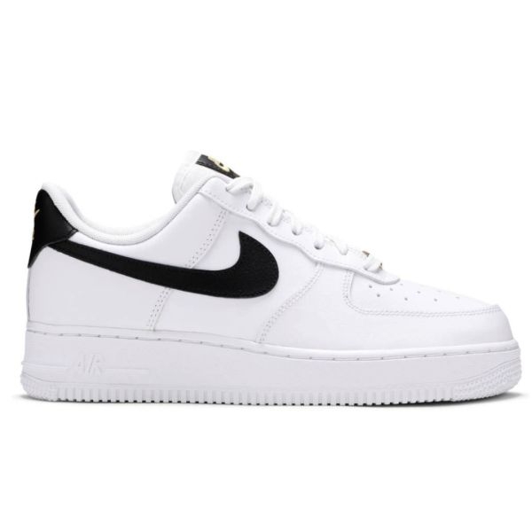 AF1 White Black Sneakers Shoes For Men - Image 2