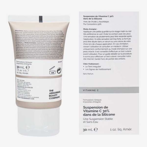 The Ordinary Vitamin C Suspension 30% in Silicone, A Water-Free, Stable Suspension 30ml. - Image 2