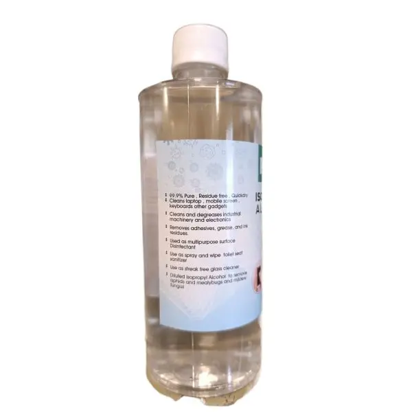 Isopropyl Alcohol / Rubbing Alcohol 99% ( 500 ML) - Image 2
