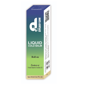 Drabyam Liquid Cold Balm Roll-On – 10ml