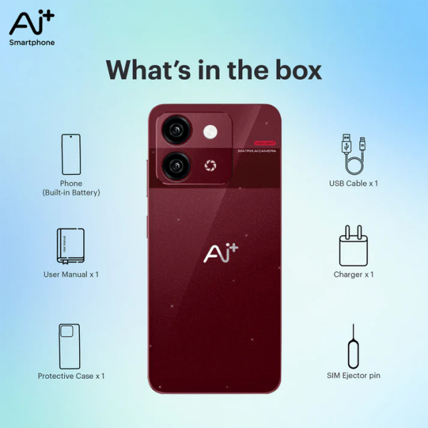 AI+ Nova 5G (Sparkle Red) 6/128 GB - Image 8