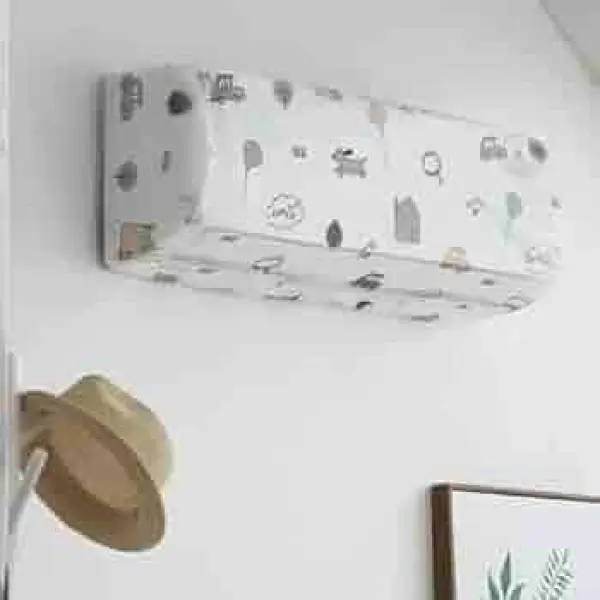 Air Conditioner Cover Waterproof Dustproof Stretchable with Elastic for 1.5 Ton 2 Ton | ( 110*33*31 CM ) - Image 4
