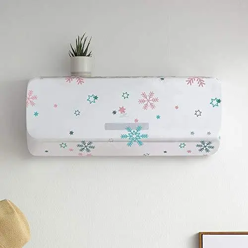 Air Conditioner Cover Waterproof Dustproof Stretchable with Elastic for 1.5 Ton 2 Ton | ( 110*33*31 CM )
