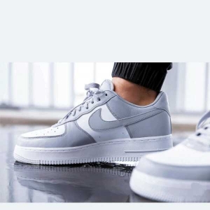Air Force Grey White Sneakers Shoes for Men