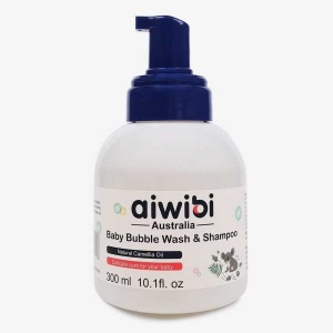 Aiwibi Baby Bubble wash and Shampoo 300Ml