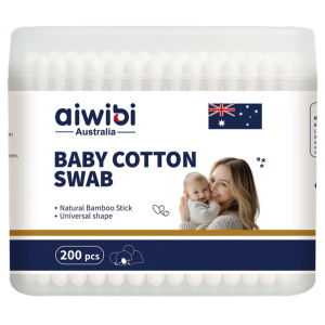 Aiwibi Baby Cotton Swap Soft Cotton Rectangular Pads for Swapping Diapers And Wipes