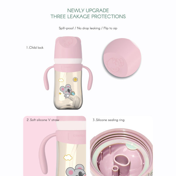 Aiwibi Baby Feeding Bottle 270 ML (TRITON) - Image 5
