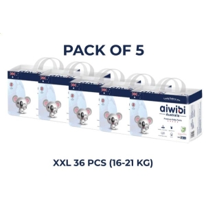 Aiwibi Baby Pant Diapers XXL 36 Pack Of 5