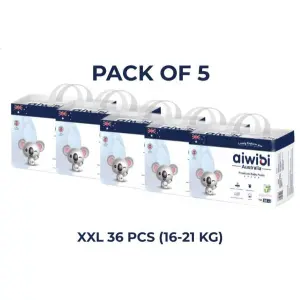 Aiwibi Baby Pant Diapers XXL 36 Pack Of 5