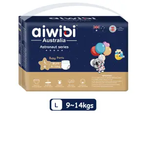Aiwibi Diaper Pant style L-36 Astronaut Series