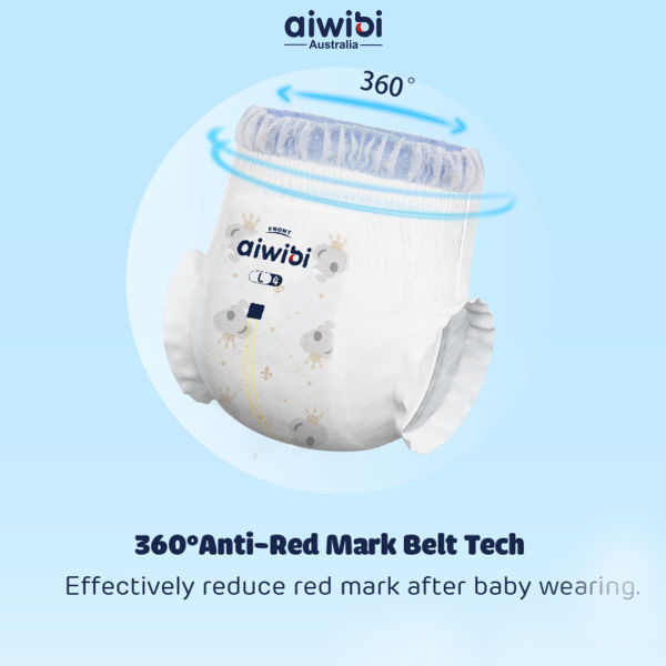 Aiwibi Diaper Pant style S-40 Pack of 2 Astronaut Series - Image 2