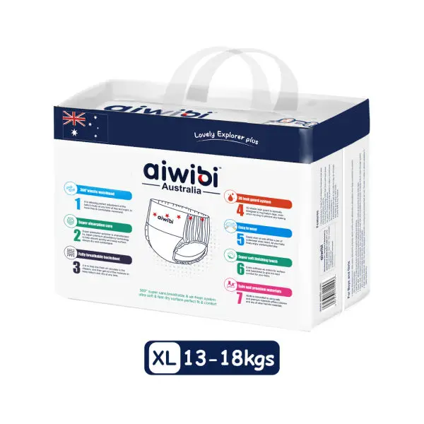 Aiwibi Diapers Tape Style XL-24 - Image 2