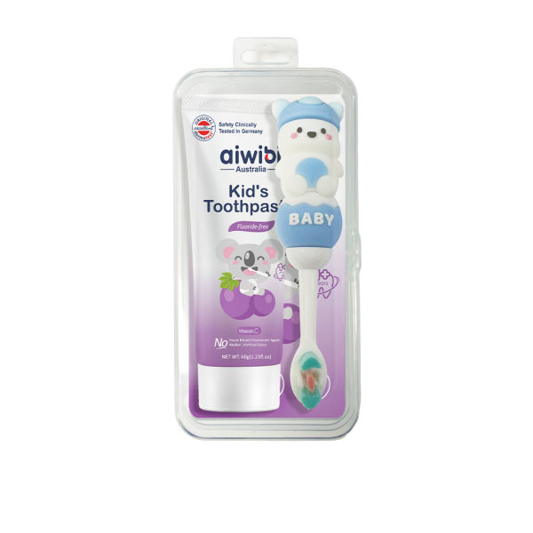 Aiwibi Kid's Tooth Brush & Tooth Paste Combo - Image 2