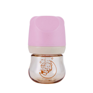 Aiwibi New Born Safety Soft Silicone Baby Feeding Bottle - 120ml