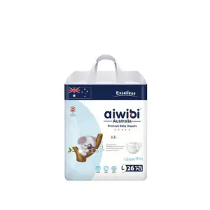 Aiwibi Premium Baby Pants- Large26 Tape Style