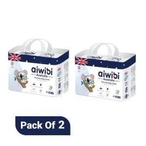 Aiwibi Premium Diapers Baby Pants- XL 36 Pack Of 2
