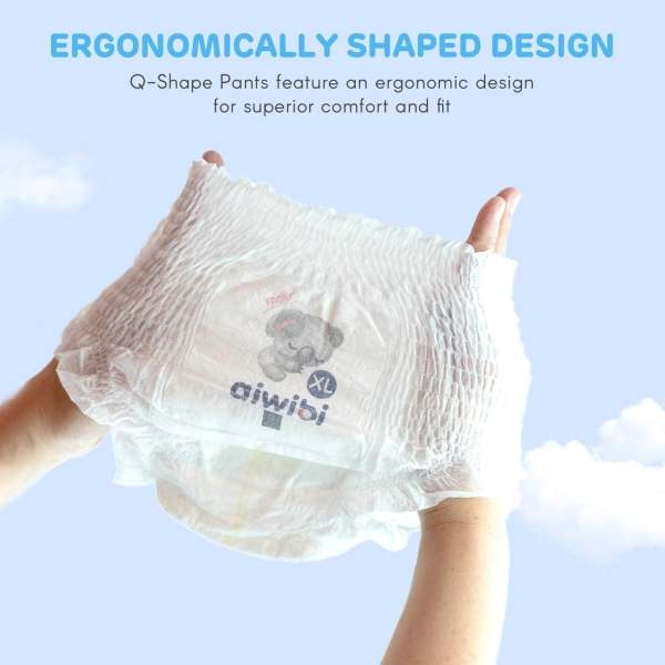 Aiwibi Premium Pant Diapers Medium 42 Pieces Pack Of 3 - Image 5