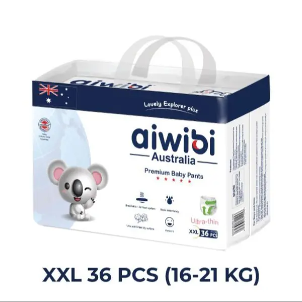 Aiwibi Premium Pant Diapers - XXL 36 - Image 2