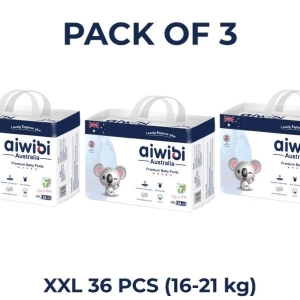 Aiwibi Premium Pant Diapers XXL 36 Pack Of 3