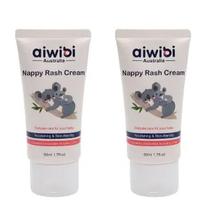 Aiwibi Soothing Nappy Rash Cream 50Gm Pack Of 2