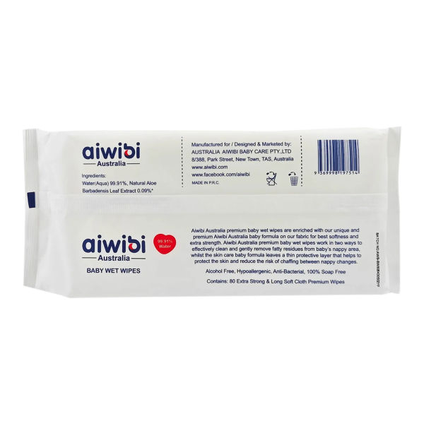 Aiwibi Wet Wipes 64 Pcs - Image 2