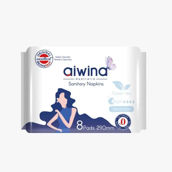 Aiwina Ultra-thin Sanitary Napkins 290mm (Pack Of-2) - Image 2