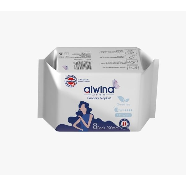 Aiwina Ultra- Thin Sanitary Pad Napkins 290mm - Image 2