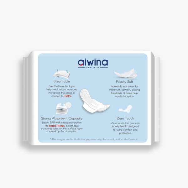Aiwina Ultra- Thin Sanitary Pad Napkins 290mm - Image 3
