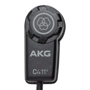 AKG C411 PP High-Performance Miniature Condenser Vibration Pickup Microphone