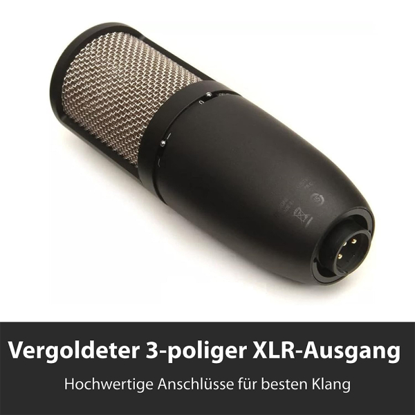 AKG P420 High-Performance Dual-Capsule True Condenser Microphone 4