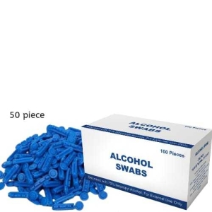 Alcohol Swab With 50 Lancets 2 In 1 Combo