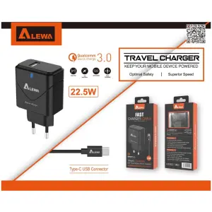 Alewa 25Watt PD Charger Qualcomm