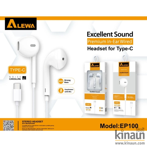 Alewa EP100 Type C Earphone
