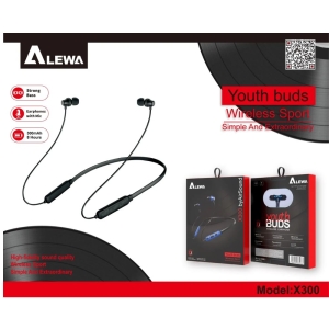 Alewa Youth Buds X300 Bluetooth Neckband Earphones