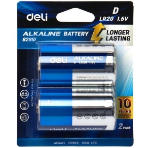 Alkaline Battery D LR20 1.5v set of 2
