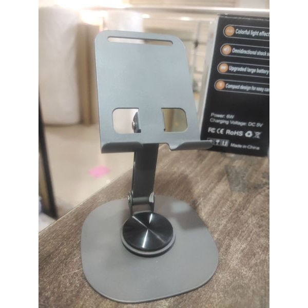 All Alloy Material High Grade Good Quality, Durable 360 Rotation, 180 Adjustment Non Slip Bracket Phone Tablet Holder - Image 3
