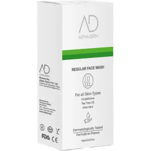 ALPHA DERM Regular Face Wash