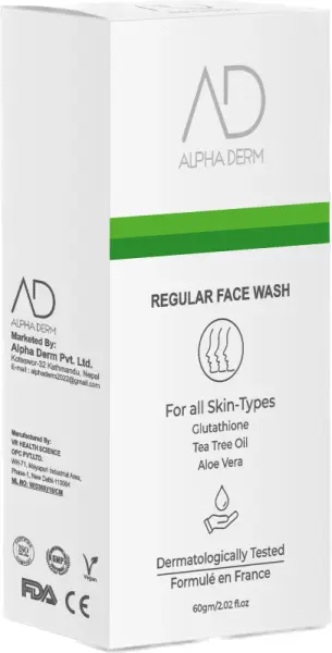 ALPHA DERM Regular Face Wash
