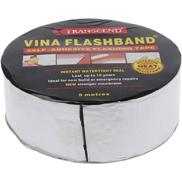 Aluminum Foil Butyl Rubber Tape Adhesive Sealing For Best RV Roof Marine Repair(5*10M) - Image 2
