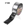 Aluminum Foil Butyl Rubber Tape Adhesive Sealing For Best RV Roof Marine Repair(5*10M)