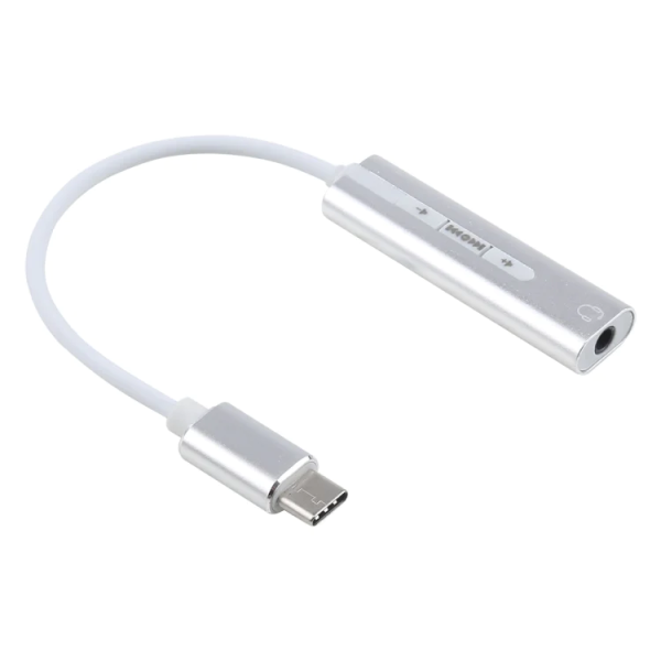 Aluminum Shell 3.5mm Jack External USB-C / Type-C Sound Card HIFI Magic ...