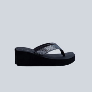 Amaya 01 Black Premium Sandals For Women