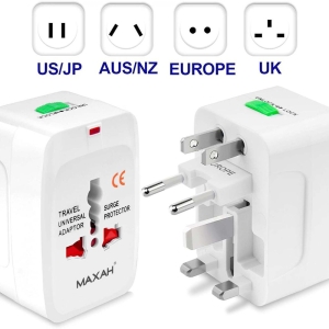 The Universal Travel Plug Adapter Converter With Universal Socket