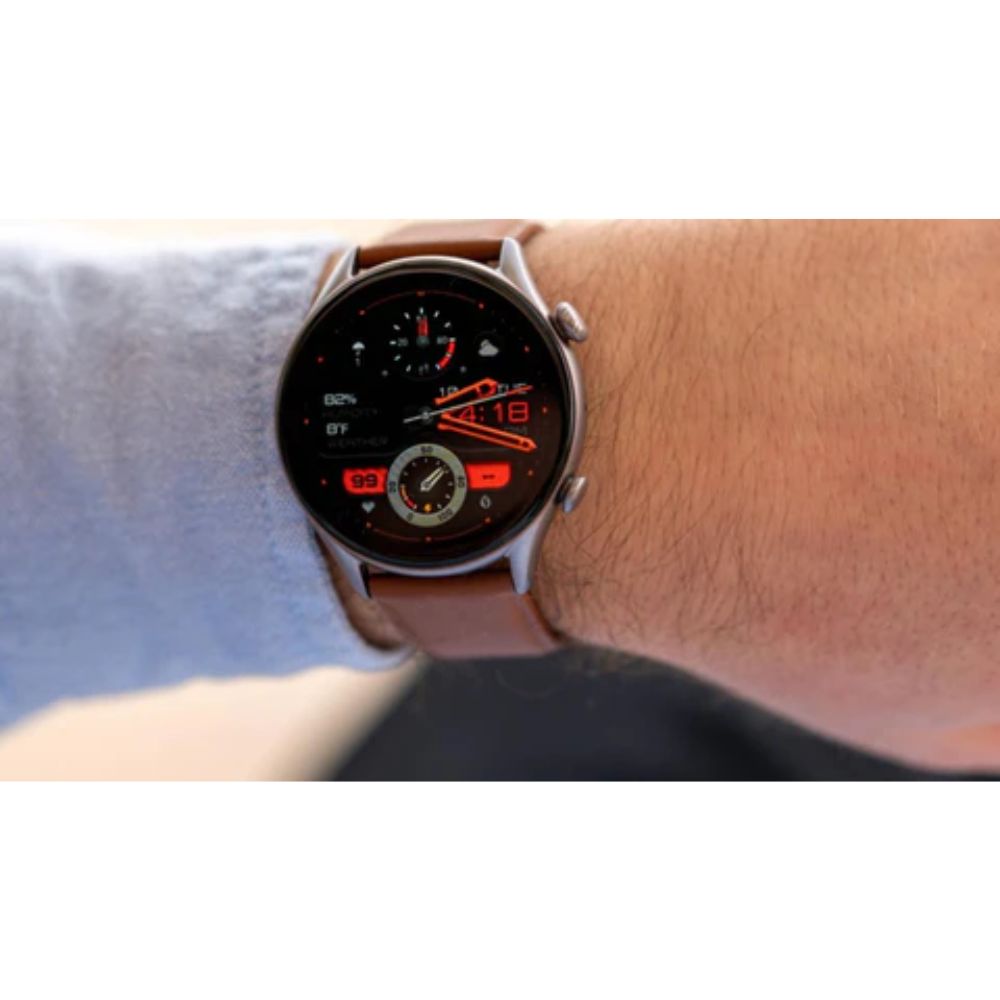 Amazfit GTR 3 Pro Smart Watch Leather Brown