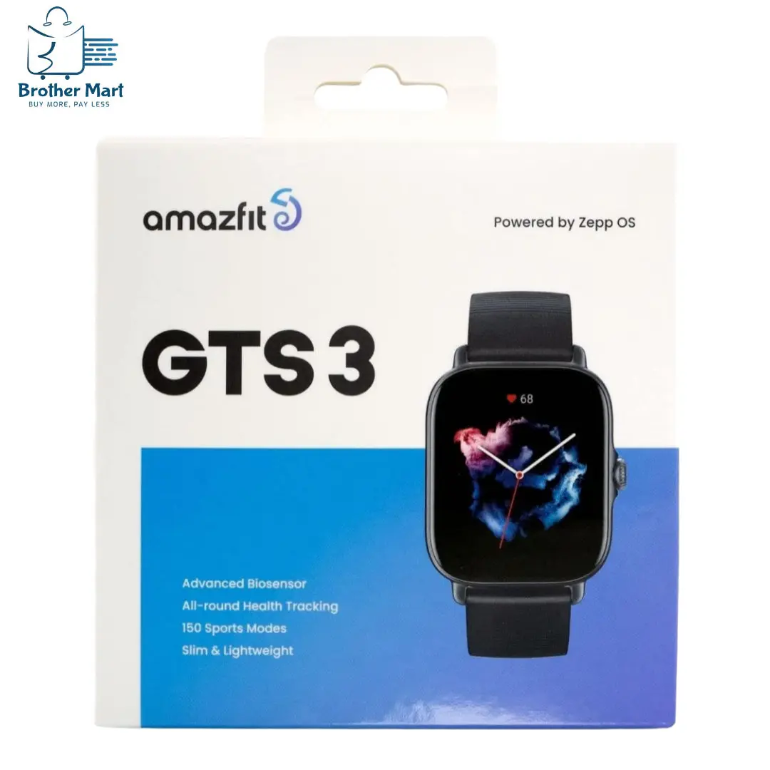 Amazfit GTS 3 Alexa Built-in GPS Fitness 1.75 AMOLED Smartwatch - Image 2